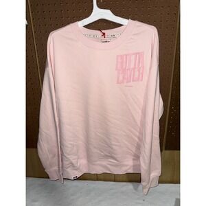 Pokemon Target Mew Adult Trainer Sweatshirt Pink Gotta Catch Em All Medium NWT